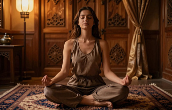 Как сесть в позу лотоса