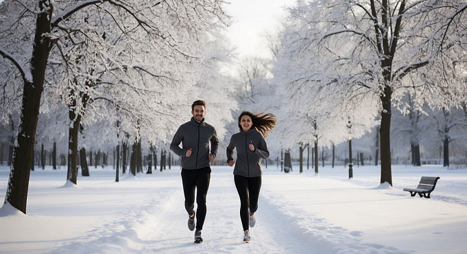 Как правильно бегать зимой на улице