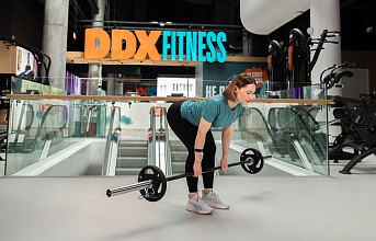 Тяга штанги в наклоне